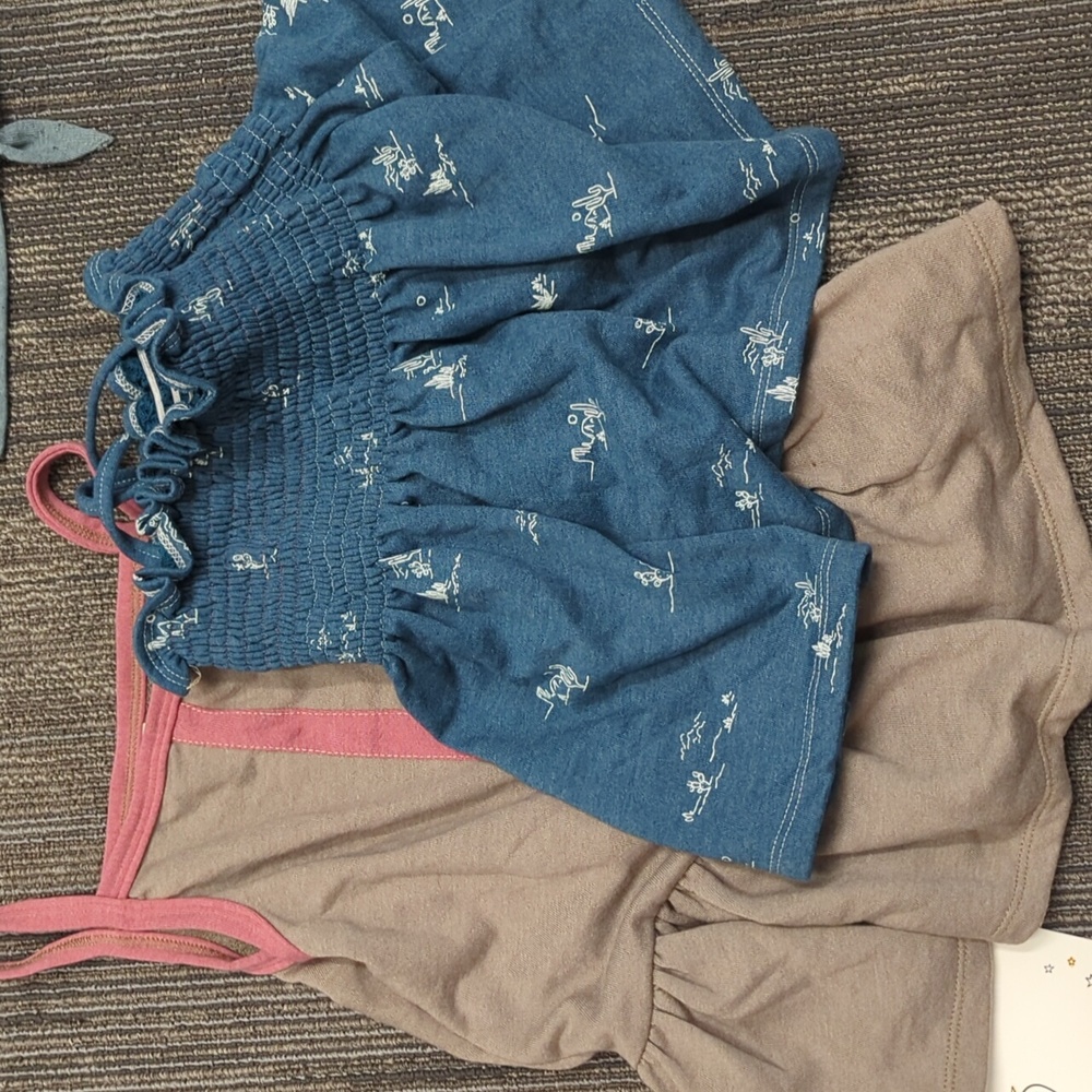 LuluRoo 7-8 Year Dress & Top NEW